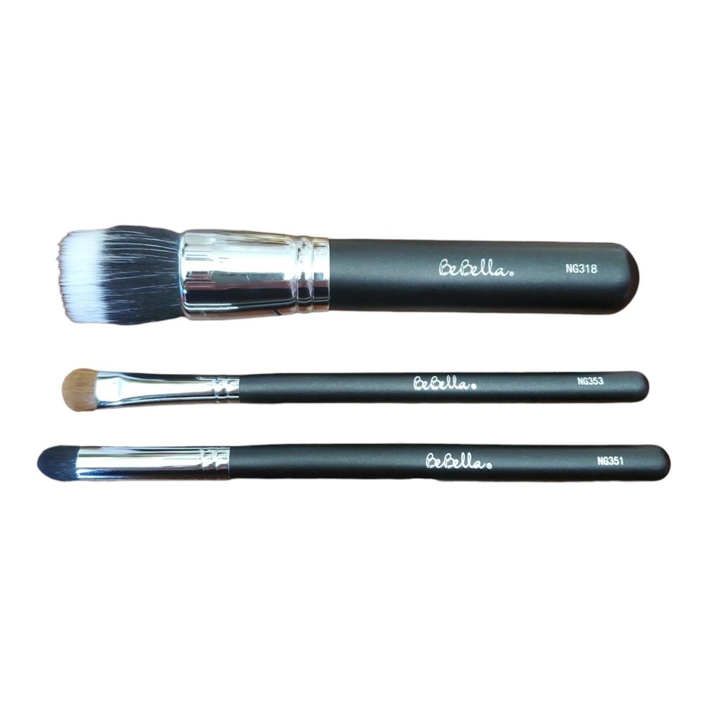 BeBella 3 pc Professional Makeup Brushes